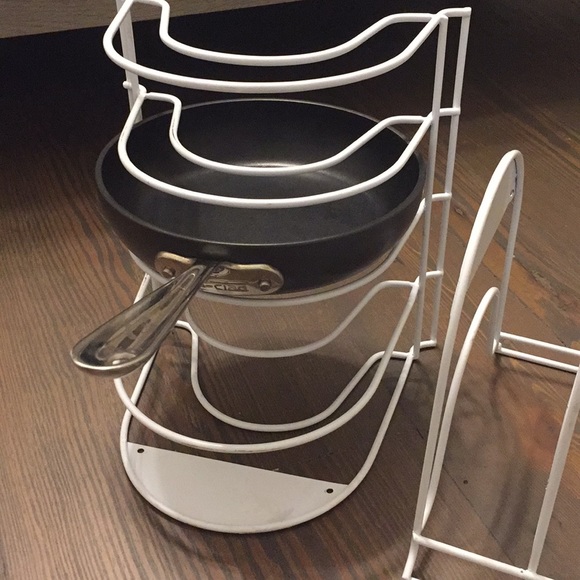 Other - TWO STURDY WIRE CABINET ORGANIZERS